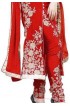 Krizel Trendz Georgette Embroidered Salwar Suit Dupatta Material